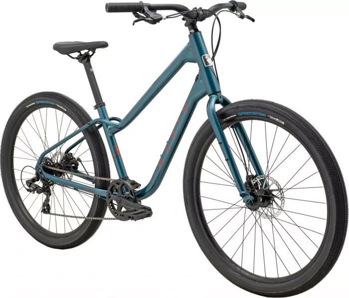 Велосипед міський 27.5" MARIN Stinson 1 Gloss Blue Orange Charcoal Red