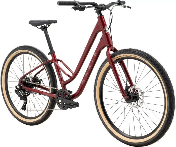 Велосипед міський 27.5" MARIN Stinson 2 ST Gloss Red Black