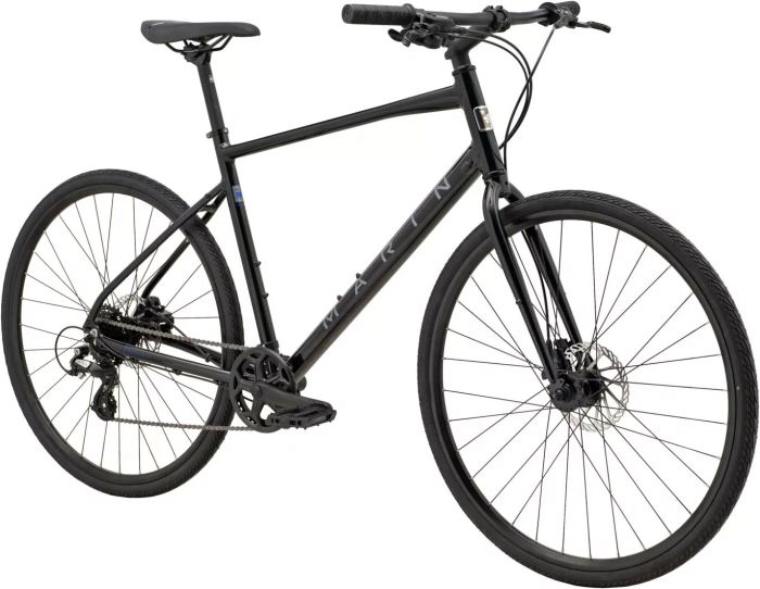 Велосипед міський 28" MARIN Presidio 1 Gloss Metallic Black Charcoal Blue
