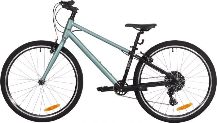 Велосипед 26" PRIDE Glider 6.1 2025 Чорний Блакитний