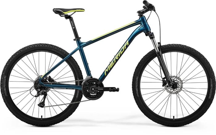 Велосипед 27.5" MERIDA Big.Seven 20 Teal Blue Lime