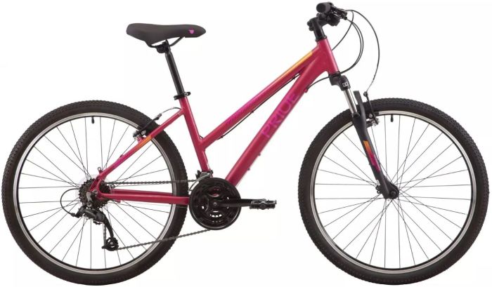 Велосипед 26" PRIDE Stella 6.1 Microshift Бордовий