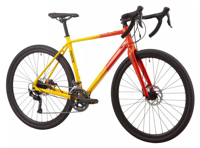 Велосипед гревел-шосе 28" PRIDE ROCX 8.2 CF Жовтий