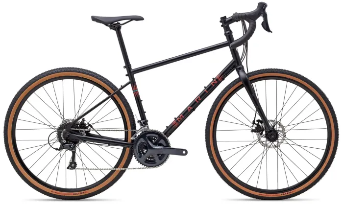 Велосипед турінг 27.5" MARIN Four Corners Satin Black Red
